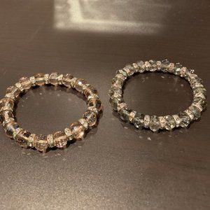 # Crystal Semi Transparent Bracelets